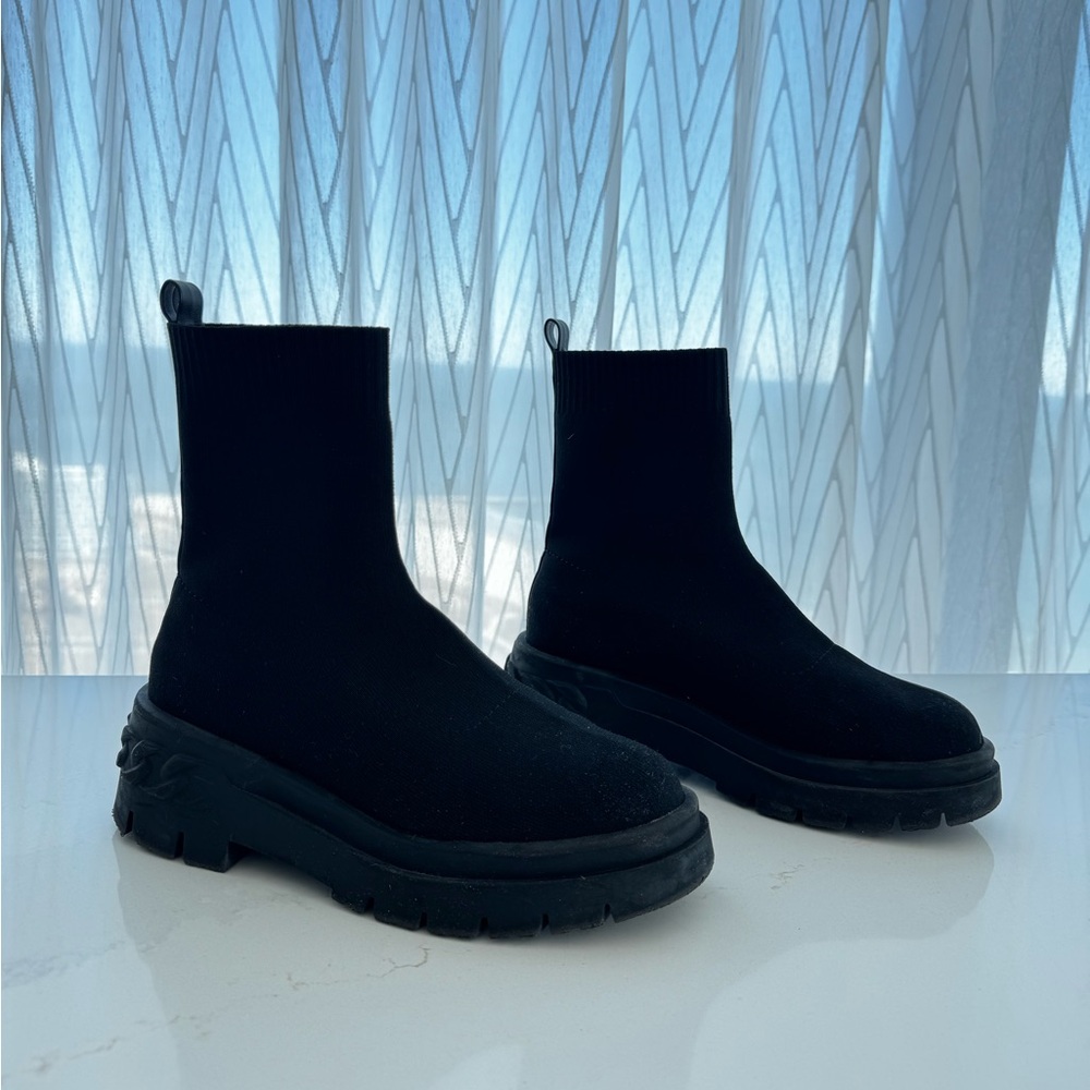 Aldo lug sole booties